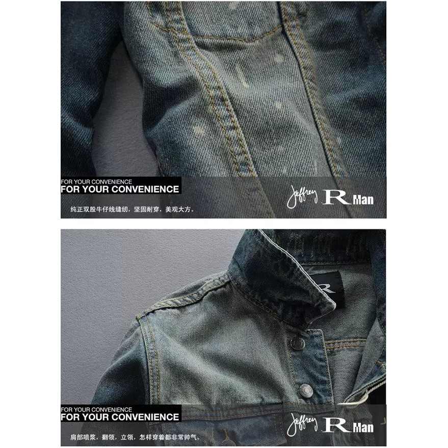 ÁO KHOÁC JEANS NAM BMT 144