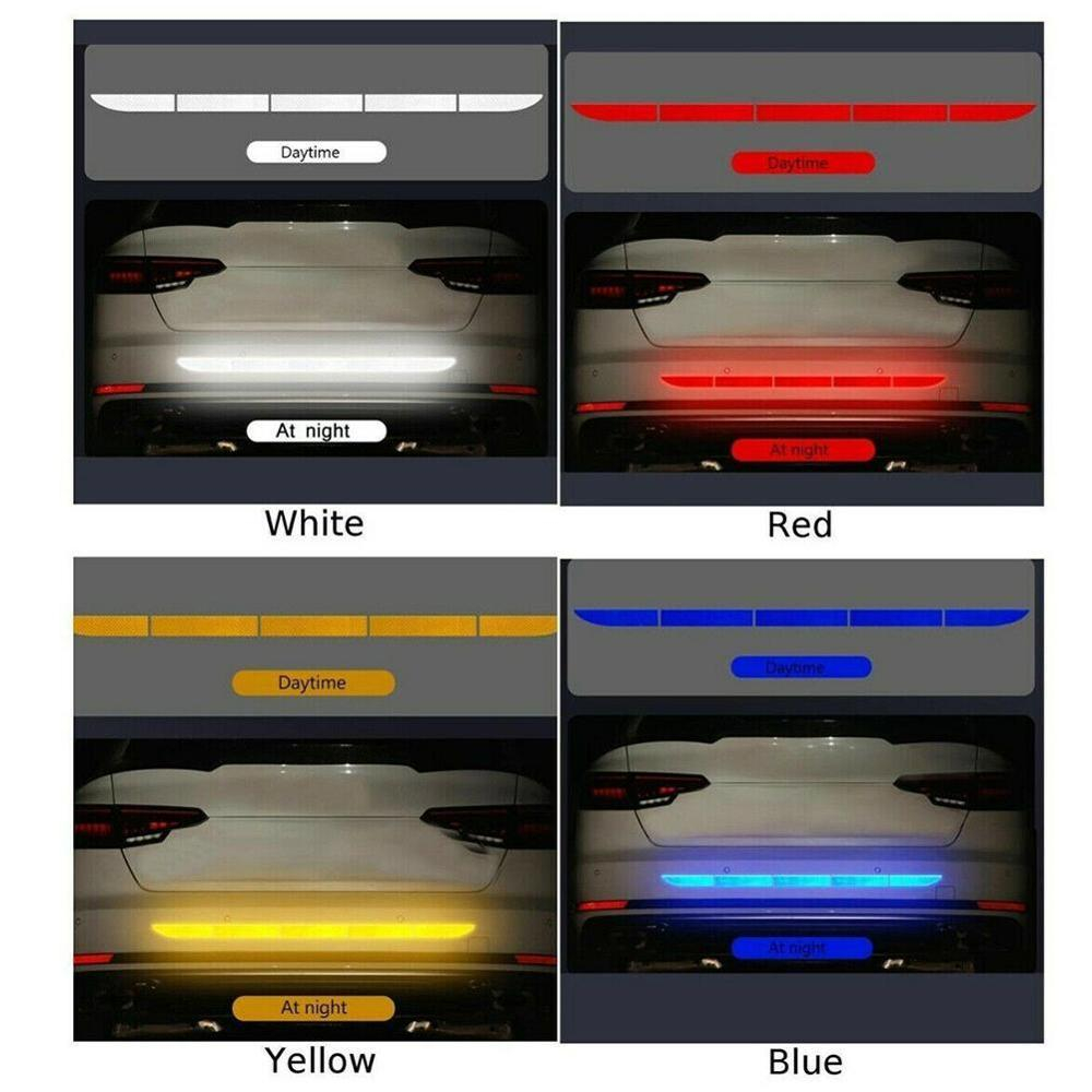 Set 5 / 5 Miếng Dán Phản Quang Cảnh Báo An Toàn Cho Xe Ô Tô
