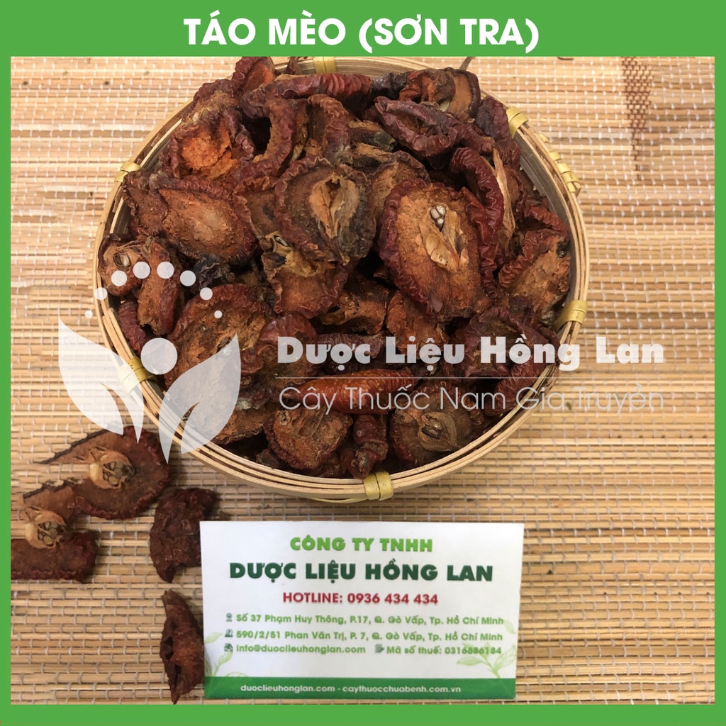 Dược liệu Quả Táo Mèo Tây Bắc khô loại 1 đóng gói 500g - congtyduoclieuhonglan