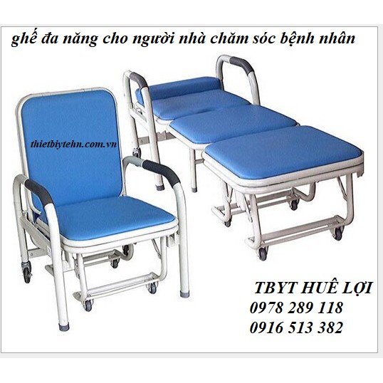 Ghế giường đa năng chăm sóc bệnh nhân