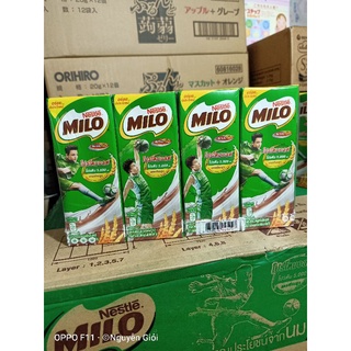 1 Lốc Sữa Milo (Thái Lan) 180ml/Hộp