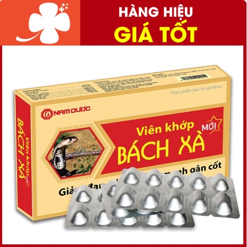 Viên khớp Bách Xà - Hỗ trợ giảm đau mỏi các khớp, thấp khớp, gai cột sống