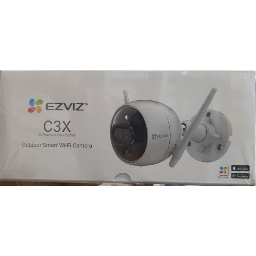 Camera WIFI Ngoài Trời Thông Minh EZVIZ C3X C3N MÀU BAN ĐÊM 2MP 1080P FullHD C3TN C3W C3WN HIKVISION CHÍNH HÃNG 24TH