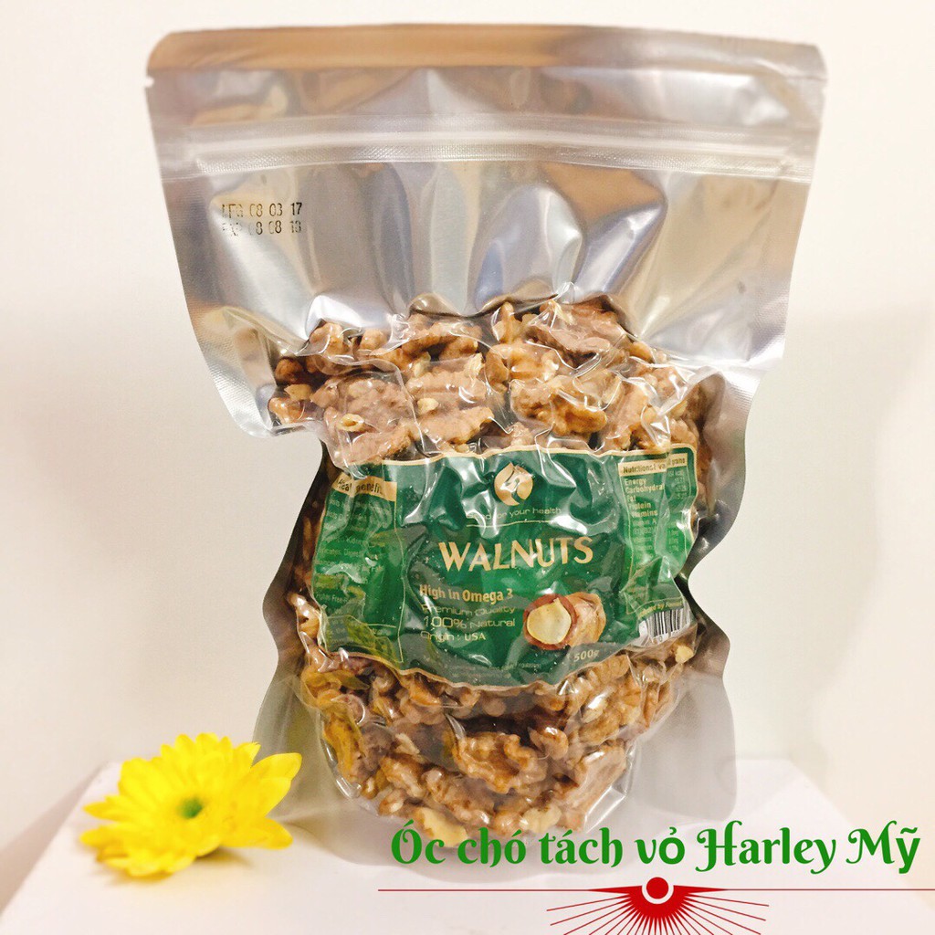 QUẢ ÓC CHÓ TÁCH VỎ 500 GR