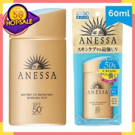 ⚡️SALE 50%⚡️ Kem Chống Nắng 🎁𝑪𝒉𝒖𝒂̂̉𝒏 𝑪𝒉𝒊́𝒏𝒉 𝑯𝒂̃𝒏𝒈🎁 UV Nhật , Milk 60ml | BigBuy360 - bigbuy360.vn