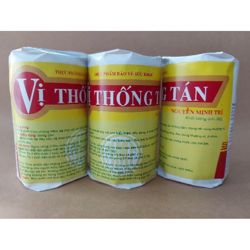 VỊ THỐNG TÁN (10 HỘP, HSD 5/2023, MẨU MỚI) TRÀO NGƯỢC DẠ DÀY, ĂN KHÔNG TIÊU, ĐẦY HƠI, ĐAU BỤNG, ĐAU DẠ DÀY | BigBuy360 - bigbuy360.vn