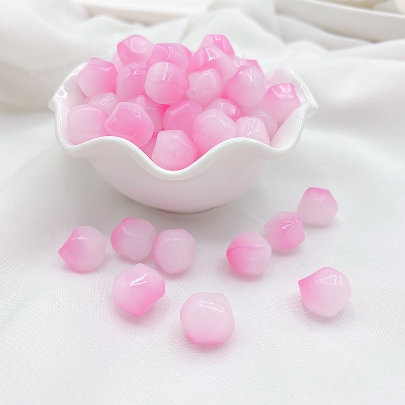 Hạt Ngọc Bích 12mm Màu Gradient diy Làm Phụ Kiện Trang Sức