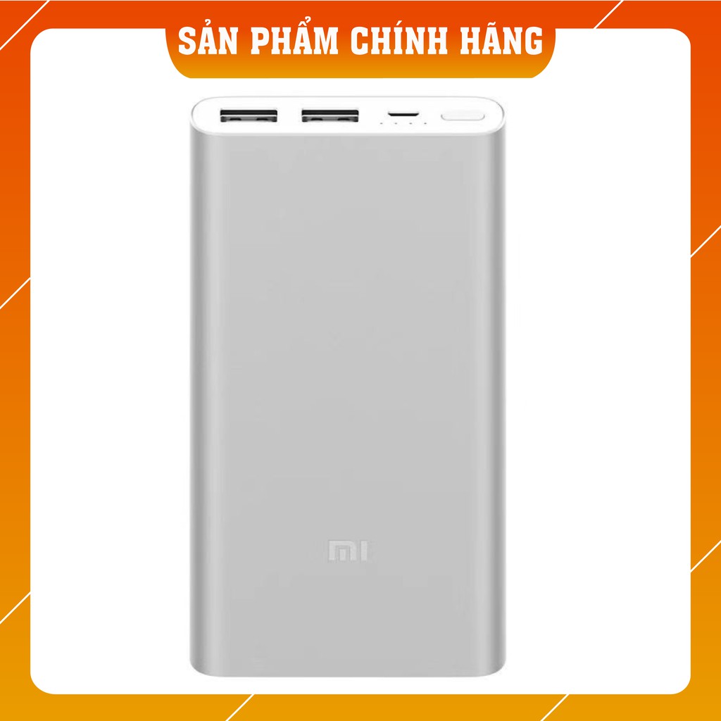 Pin Sạc dự phòng Mi gen 2 10000 mAh - Bảo hành chính hãng 1 năm