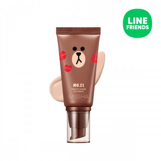 MISSHA - Kem nền che phủ hoàn hảo BB Cream Line Friends Perfect Cover