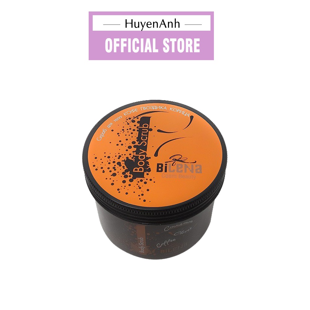 Tẩy Tế Bào Chết Body Quế Hồi Cà Phê Bilena Body Scrub 250ml