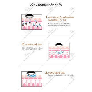 Máy chăm sóc và massage da mặt Blingbelle