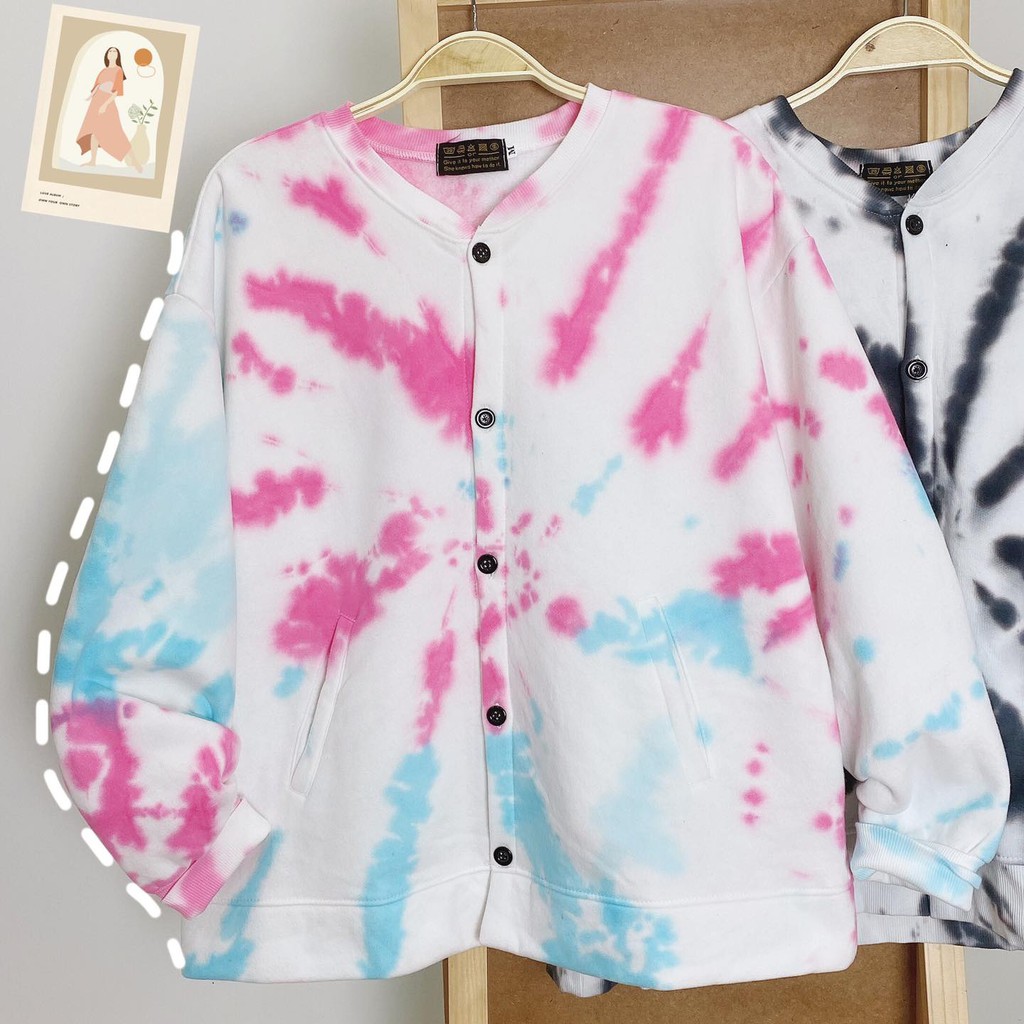 Cardigan Loang màu Nam Nữ YAYSHOP chất nỉ mềm mịn hình thật form unisex