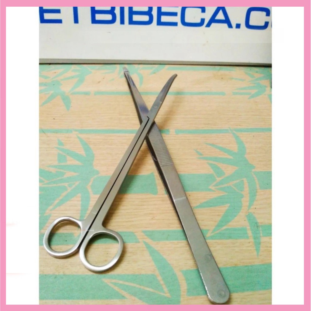 Bộ kẹp và kéo trồng cây thủy sinh