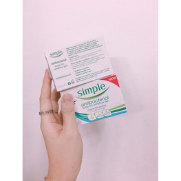 Xà Bông Rửa Mặt Simple Antibacterial Soap 125gr