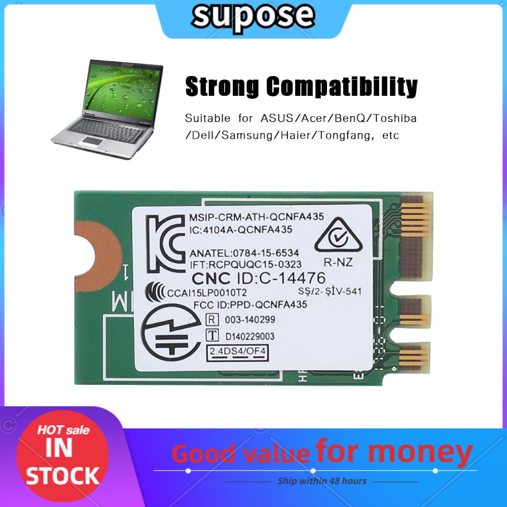 Card Mạng Bluetooth Supose Dw1810 Cho Asus / Acer / Benq / Dell / Samsung Su | BigBuy360 - bigbuy360.vn