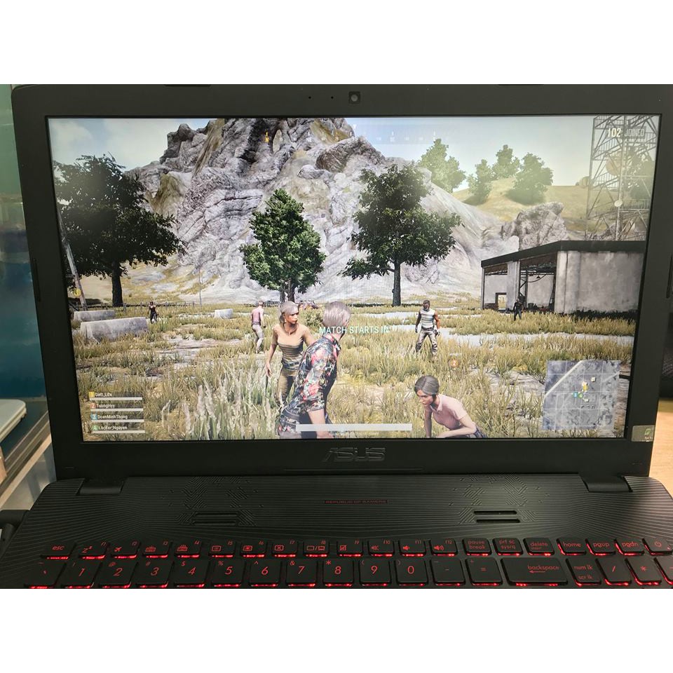 [Tặng Balo + Chuột K Dây] Laptop Gaming GL552VX i5-6200HQ/Ram 8Gb/Card GTX950 4Gb Chiến Mượt PUBG