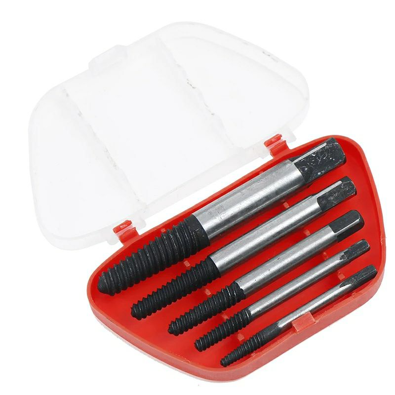 Bộ 5 đầu vặn vít gãy 3 - 18mm - tháo ốc vít gãy