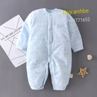 Áo liền quần ấm cho trẻ sơ sinh