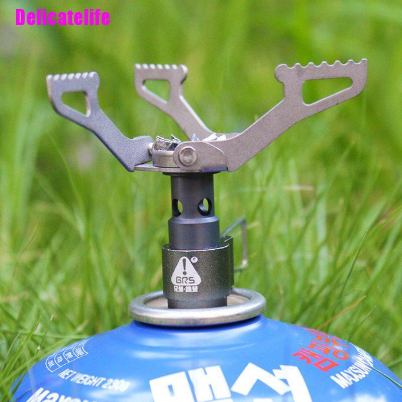 Bếp gas nấu ăn cắm trại bằng hợp kim titan siêu nhẹ BRS-3000T