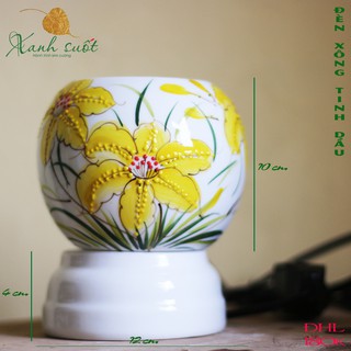 Đèn đốt tinh dầu Bát Tràng