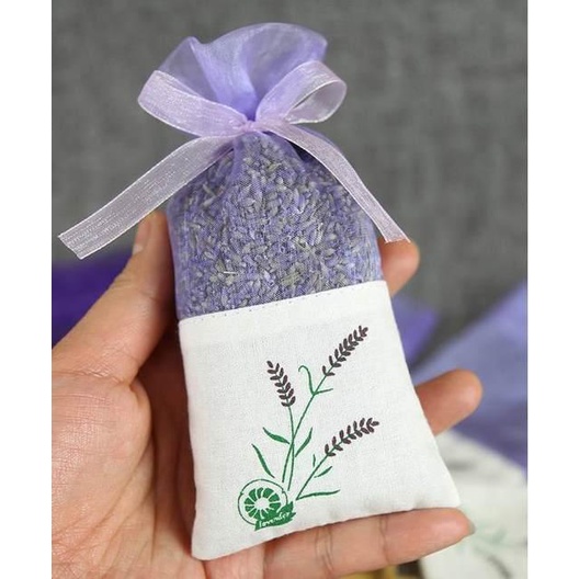 Túi thơm nụ hoa Lavender (túi thơm nụ hoa oải hương)