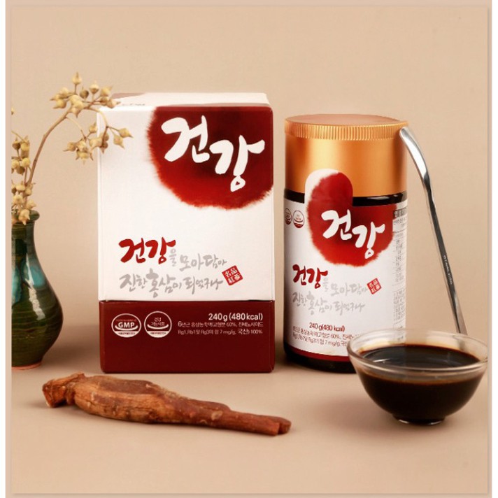 Cao Hồng Sâm Daedong 240g Hàn Quốc - Tinh Chất Hồng Sâm Duham 240g