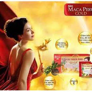Sâm Maca Peru Gold cân bằng sắc tố nữ