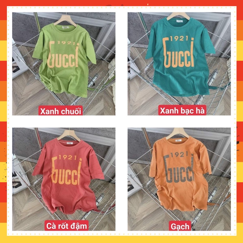 Áo thun nữ tay ngắn form rộng cotton lụa lạnh 100% 8 màu đẹp cá tính M111
