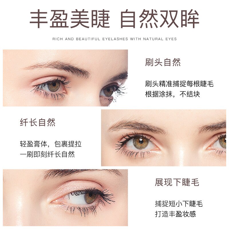 [Hàng mới về] Mascara chuốt mi làm mi cong dày tự nhiên