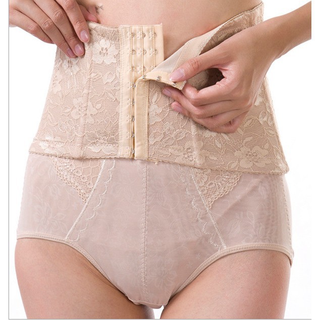 Quần gen nịt bụng móc cài cạp cao | BigBuy360 - bigbuy360.vn