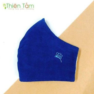 Khẩu trang thảo dược nhuộm chàm tự nhiên