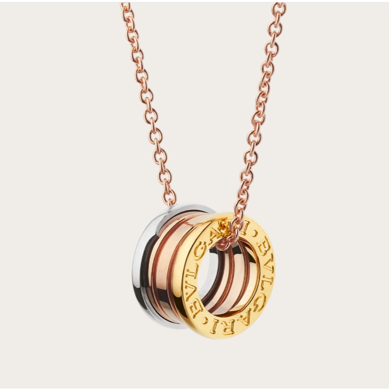 Vòng cổ Mạ Vàng Hồng 18 Kt 2021 B.Zero1