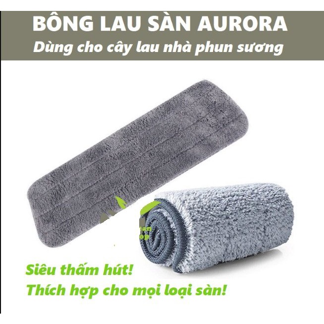 Bông Lau Nhà, Miếng Lau Thay Thế Cho Cây Chổi Lau Nhà Phun Sương  thấm hút tốt