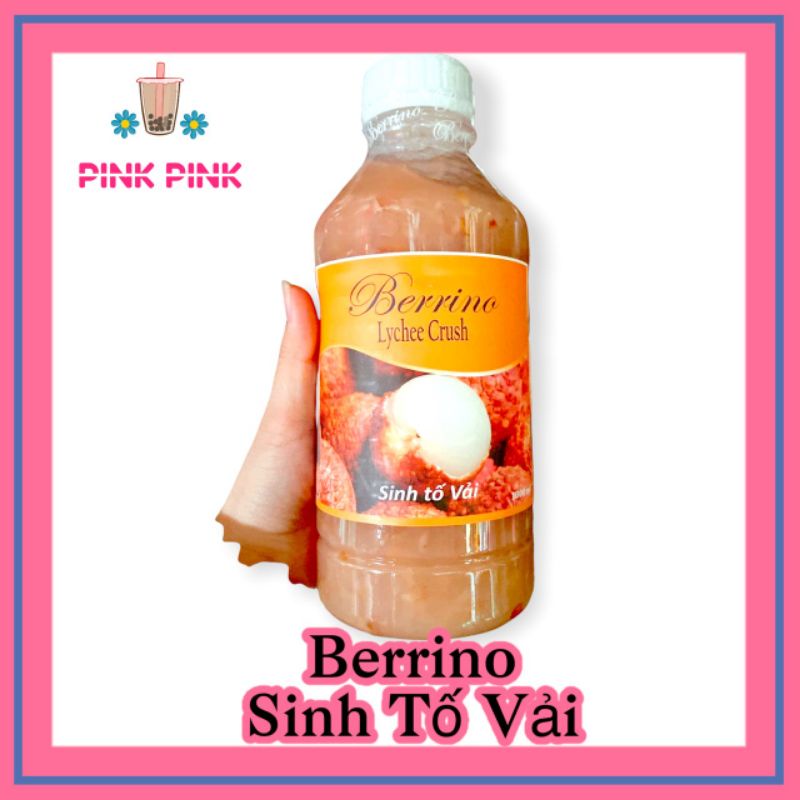 SINH Tố BERRINO NGUYÊN LiỆU PHA TRÀ TRÁI CÂY, TRÀ SỮA