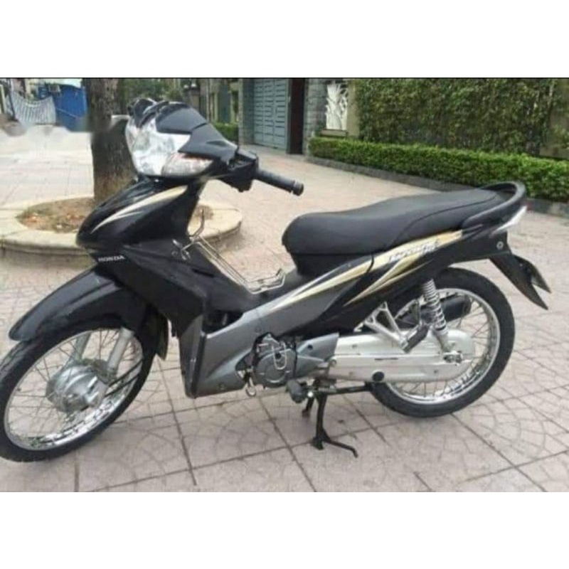 Full bộ nhựa nhám đen áo xe WAVE S110 zin chính hãng