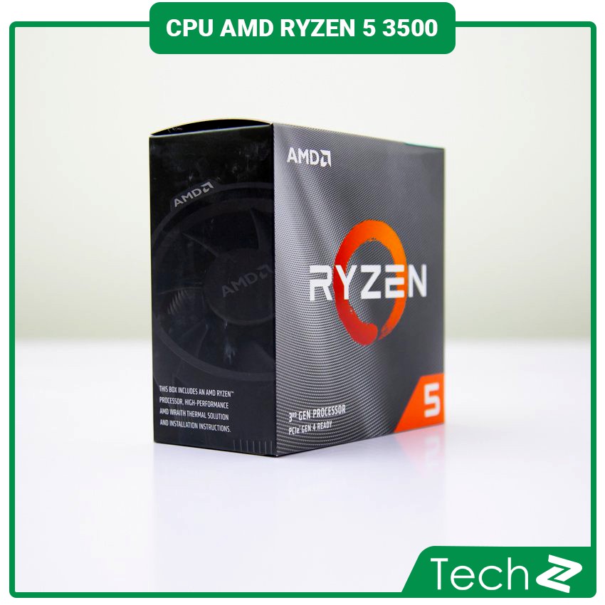 CPU AMD Ryzen 5 3500 (3.6GHz turbo up to 4.1GHz, 6 nhân 6 luồng, 16MB Cache, 65W) - Socket AMD AM4