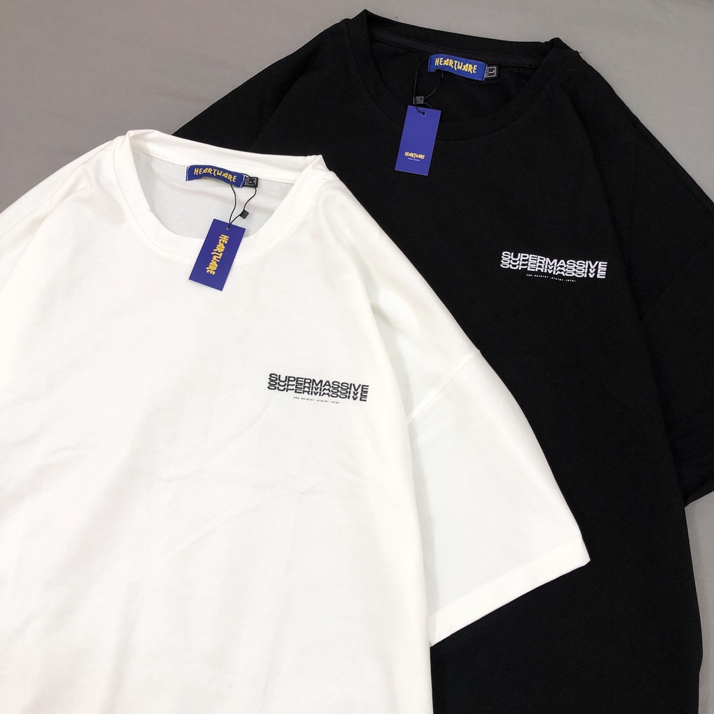 Áo thun tay lỡ MEANSTORE phông cotton Unisex nam nữ tee oversize form rộng pull Ulzzang vải mát - Super