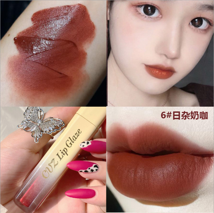 Son môi Cvz mượt như nhung không dính cốc giữ ẩm | BigBuy360 - bigbuy360.vn