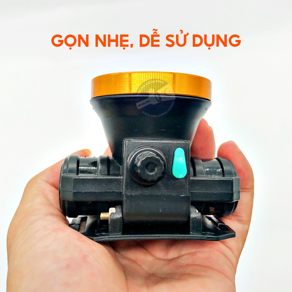 Đèn pin đội đầu siêu sáng 150W CXB 8813 LED đèn đeo đầu lấy ráy tai chuyên dụng