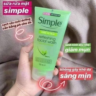 Sữa rữa mặt Simple (150ml)