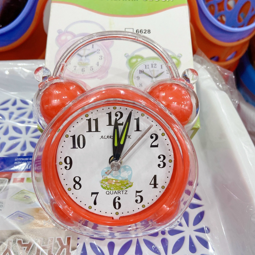 Đồng Hồ Báo Thức Có Quai Kiều Hai Chuông