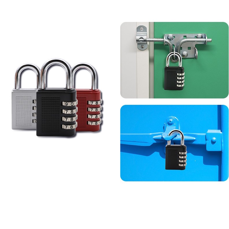 Khóa tủ và cửa mật khẩu, ổ khoá mã số , khóa không cần chìa 4 số