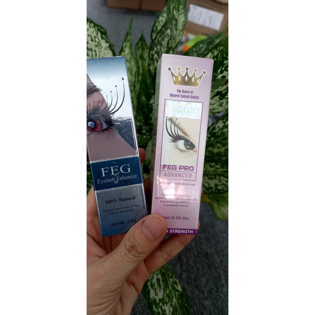 [ẢNH THẬT - VIDEO THẬT]  Dưỡng Mi FEG Eyelash Enhancer_ Combo Dài Dày Khỏe Ngăn Gãy Rụng(3ml).