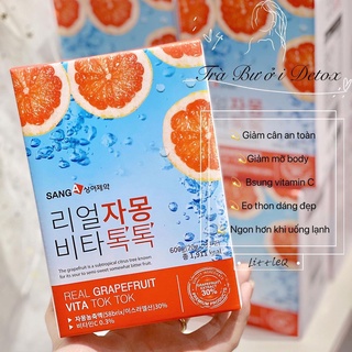 Nước ép bưởi đẹp da giảm cân SangA Hàn Quốc -Hộp 30 gói