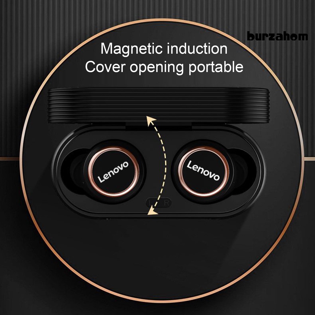 1 Cặp Tai Nghe Bluetooth Lenovo LP12 Giảm Tiếng Ồn Có Màn Hình LED BT5.0