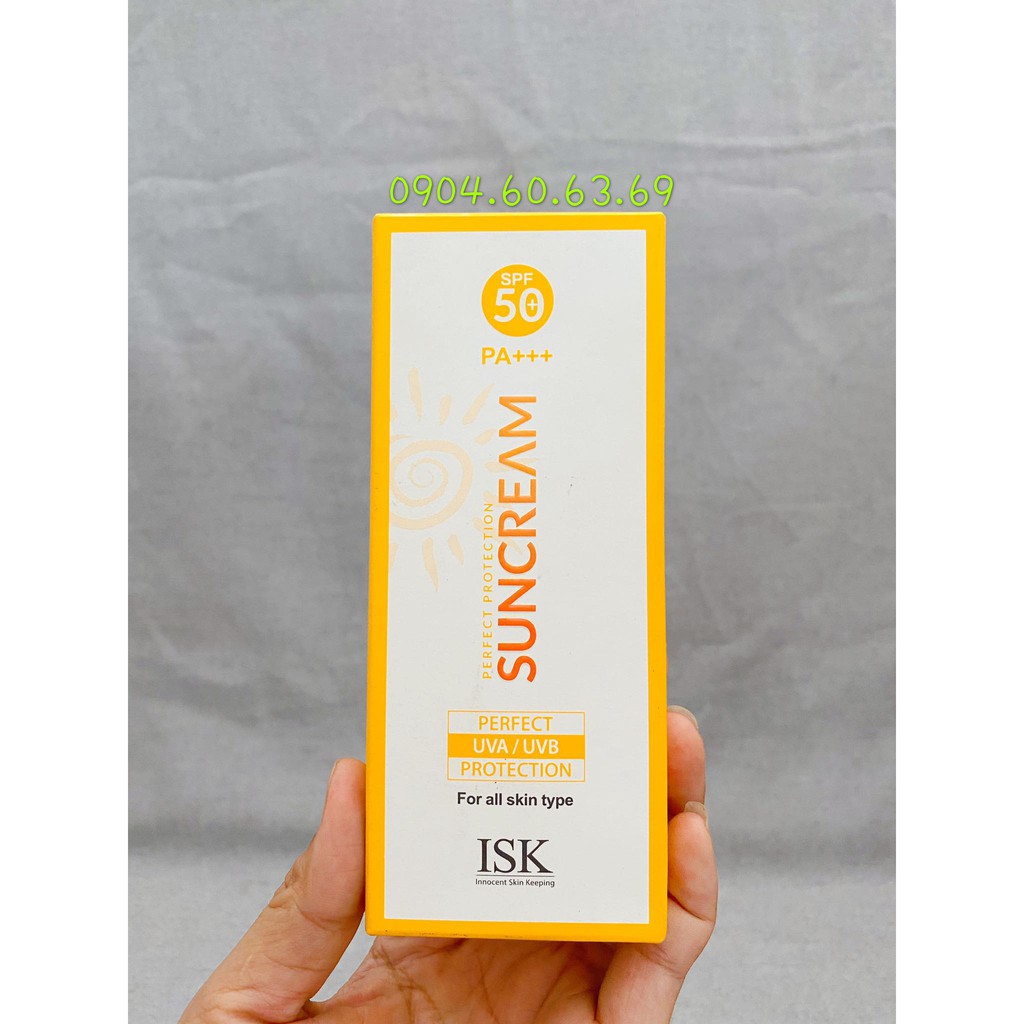 Kem Chống Nắng HÀN QUỐC Kiềm Dầu ISK Perfect Protetion Sun Cream 70ml