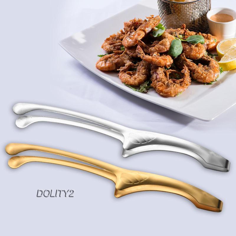 Kẹp Gắp Thức Ăn Bằng Thép Không Gỉ Cách Nhiệt 2 Cái