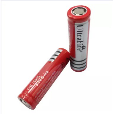 Pin sạc 18650 UltraFire 3,7V 4200mAh cho đèn pin, đèn bão, quạt cầm tay 3 tốc độ