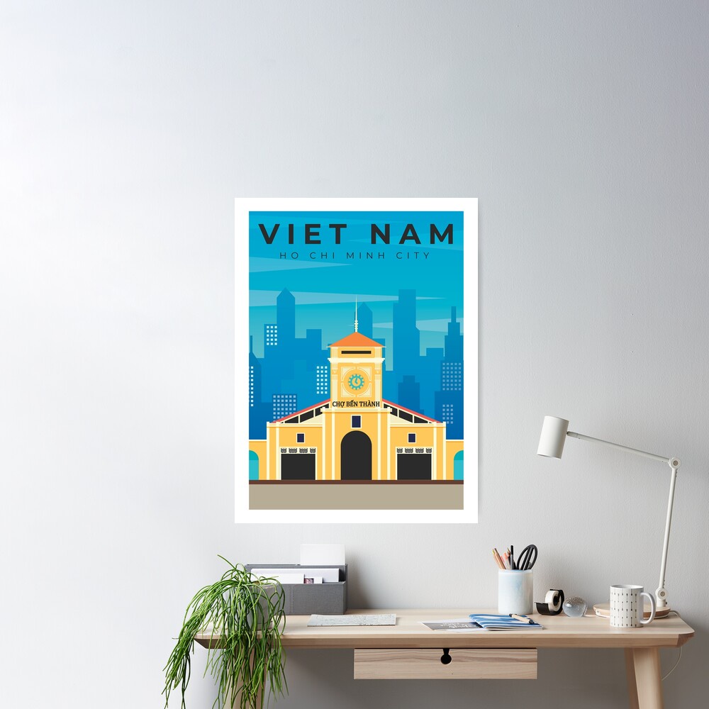 Poster cổ điển dán tường trang trí phòng chủ đề du lịch MS: 218