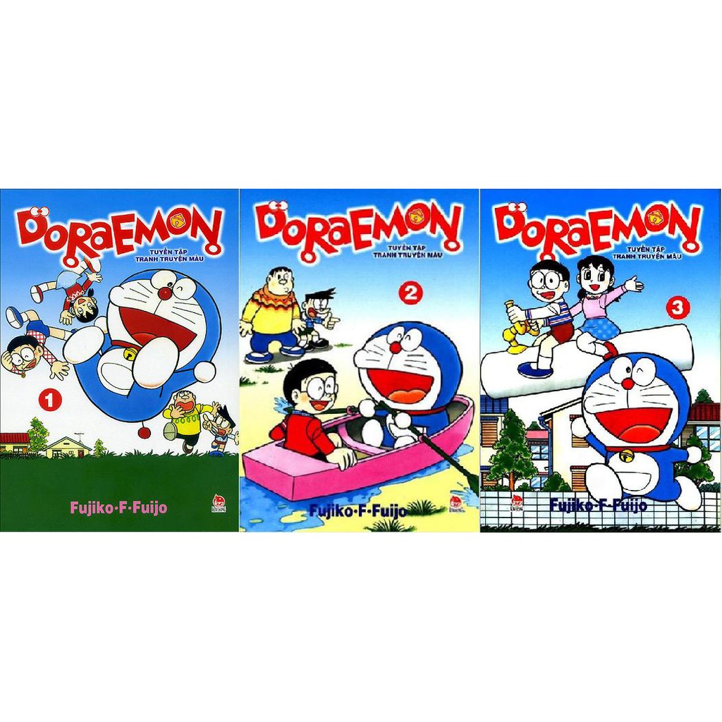 Sách - Combo Doraemon màu - trọn bộ 6 quyển